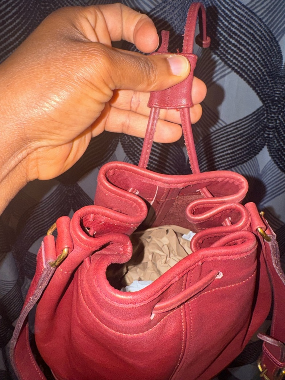Coach Drawstring Sac Bag - Picture 9 of 10